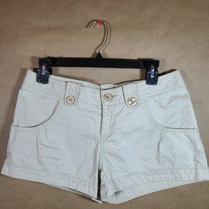 Vans Off the Wall Womens Juniors Khaki Shorts Size 7 *Y1